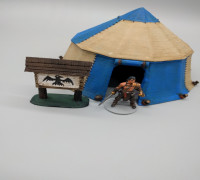 OpenForge - Pavillion / Large Tent 3D model