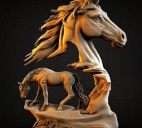 HORSES 3D model