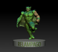 Relampago - Flashback 3D model