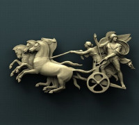 Battle chariot 3D model