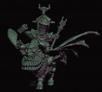 Evil Dwarf Demon Bull 3D model