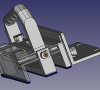 Pusher for circular saw 3D model