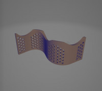 Lightsaber stand (unusual) 3D model