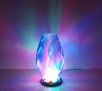 Lightning Carved Lamp 3D model