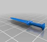 Dwarven Dagger - Skyrim 3D model