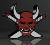 Devil lamp v2 3D model