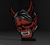 Devil lamp v2 3D model