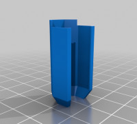 BLTouch shield Blank 3D model