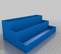 3 Tier Bin 3D model