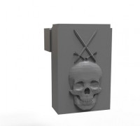 skull box 3D model