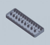Metric Socket set holder 3D model