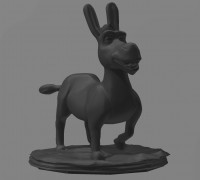 Donkey 3D model
