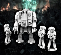 Star Wars Dreadnaught Mashup 3D model