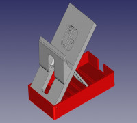 Adjustable Nintendo Switch Stand 3D model