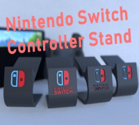 Nintendo Switch Controller Stand 3D model