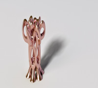 Three Loop Knot 6 3D model