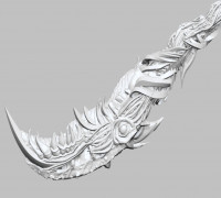 Supernatural Weapon 3D model
