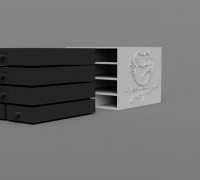 Miniature Drawer 3D model