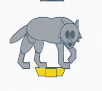 Flatminis Continued - Wolf 3D model