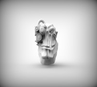 ork head 3D model
