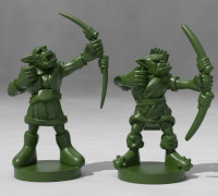 Orc Archers 3D model