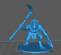 Modern Saurus 3D model