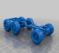 Orc trukk chassis W5 3D model