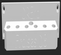 Support Fraises 8 3D model