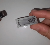 12V 23A battery holder 3D model