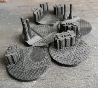 40mm Sci-Fi Bases Adeptus Mechanicus  3D model