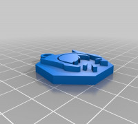 D.va overwatch keychain 3D model