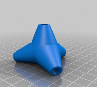 hollow tetrapod 3D model