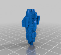 LFC Sovereign class corvettes 3D model