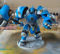 Reinhardt - Overwatch 3D model