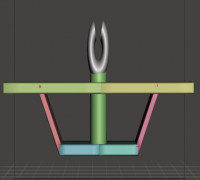 Electrical Cord Holder 3D model