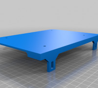 Falcon F16v4 Controller PSU Mount 3D model