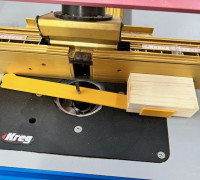 ¼" pivot Router Table Centre Finder 3D model