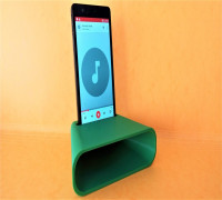 Phone amplifier pasive speaker 3D model