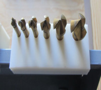 Parametric Chamfer Tool Holder for Lathe 3D model