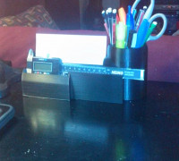 Desk Organizer for Caliper 3D model