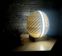 Egg Lamp 3D model