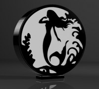 siren lamp 3D model
