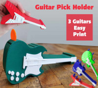 Guitar Pick Holders 3D model