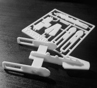Y-Wing Kit Card 3D model
