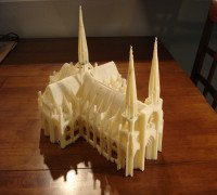 Gothic Cathedral Play Set 3D model