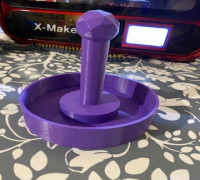 Hair Stuff Holder 3D model