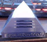 YES/NO EMF Pyramid 85 Studios 3D model