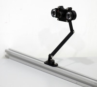 Raspberry Pi Camera Case and Mount for Mini Kossel 3D model