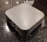 Raspberry Pi 2/3 Model B Media Center Case 3D model