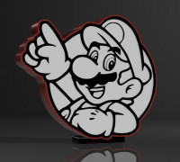 lamp mario 3D model